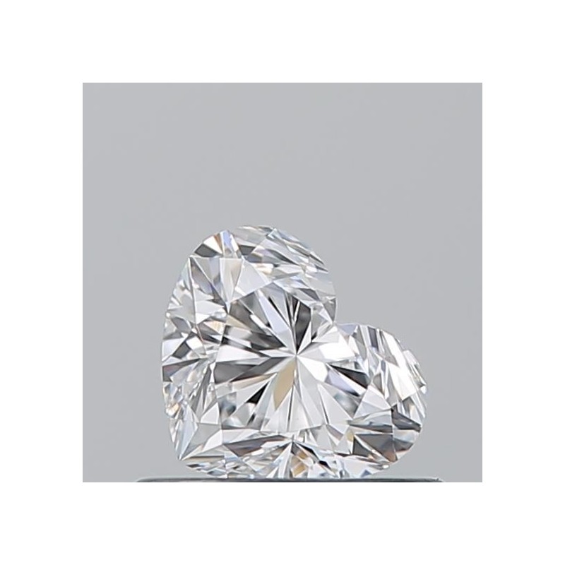 Diament serce, 0.5ct, VVS2, D, GIA 7531390851